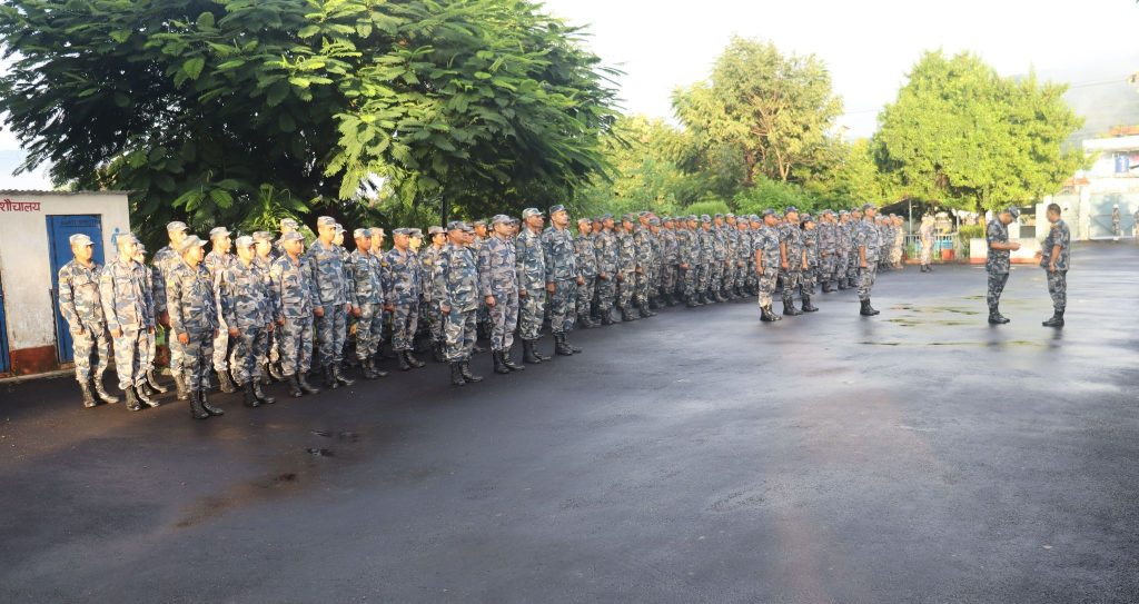 पोखरामा सशस्त्रको अगुवाईमा वृहत डेंगी नियन्त्रण अभियान