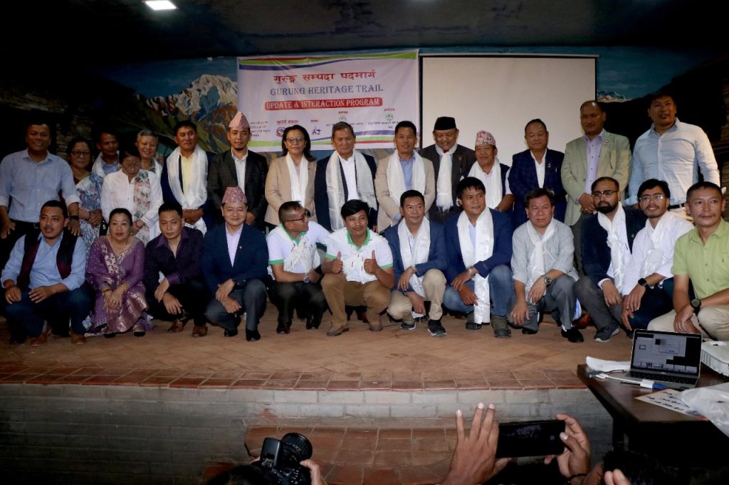 गुरुङ सम्पदा पदमार्गको शुभारम्भः सञ्चारमन्त्री पृथ्बीसुब्बा गुरुङद्वारा उद्घाटन
