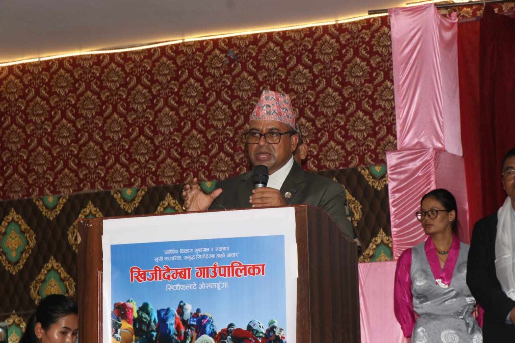 शेर्पाको साहसका कारण सगरमाथा बिश्वमा चिनिएको छ -मन्त्री पाण्डे