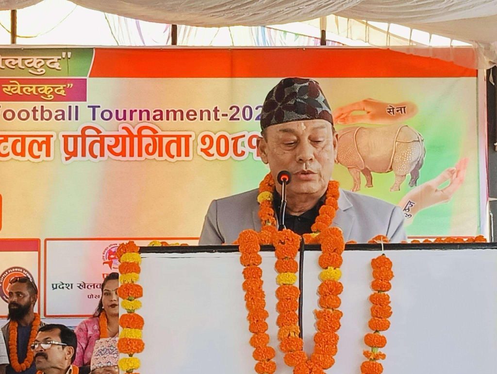 खेलकुदवाट पर्यटनमा टेवा ः मन्त्री बिन्दुकुमार थापा