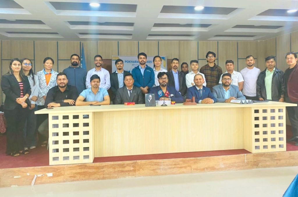 पोखरा जेसीजको प्रथम अभ्यास तालिम सत्र सम्पन्न