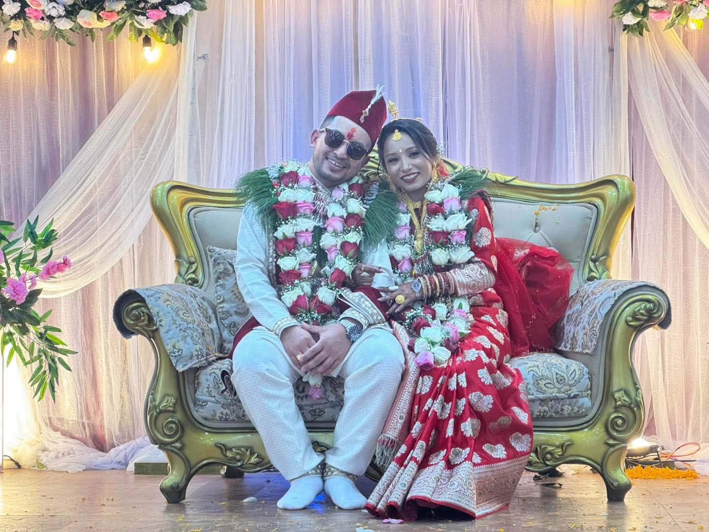 राष्ट्रिय महिला भलिबल टोलीकी लिबेरो सलिना श्रेष्ठ वैवाहिक बन्धनमा बाँधिए