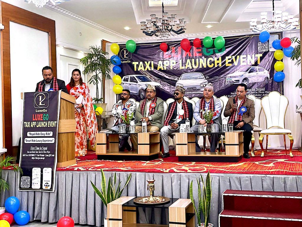 नेपालमा ‘लक्सगो’ एप सार्वजनिक, सुरक्षित र स्वदेशी राइड–सेयरिङ सेवामा जोड