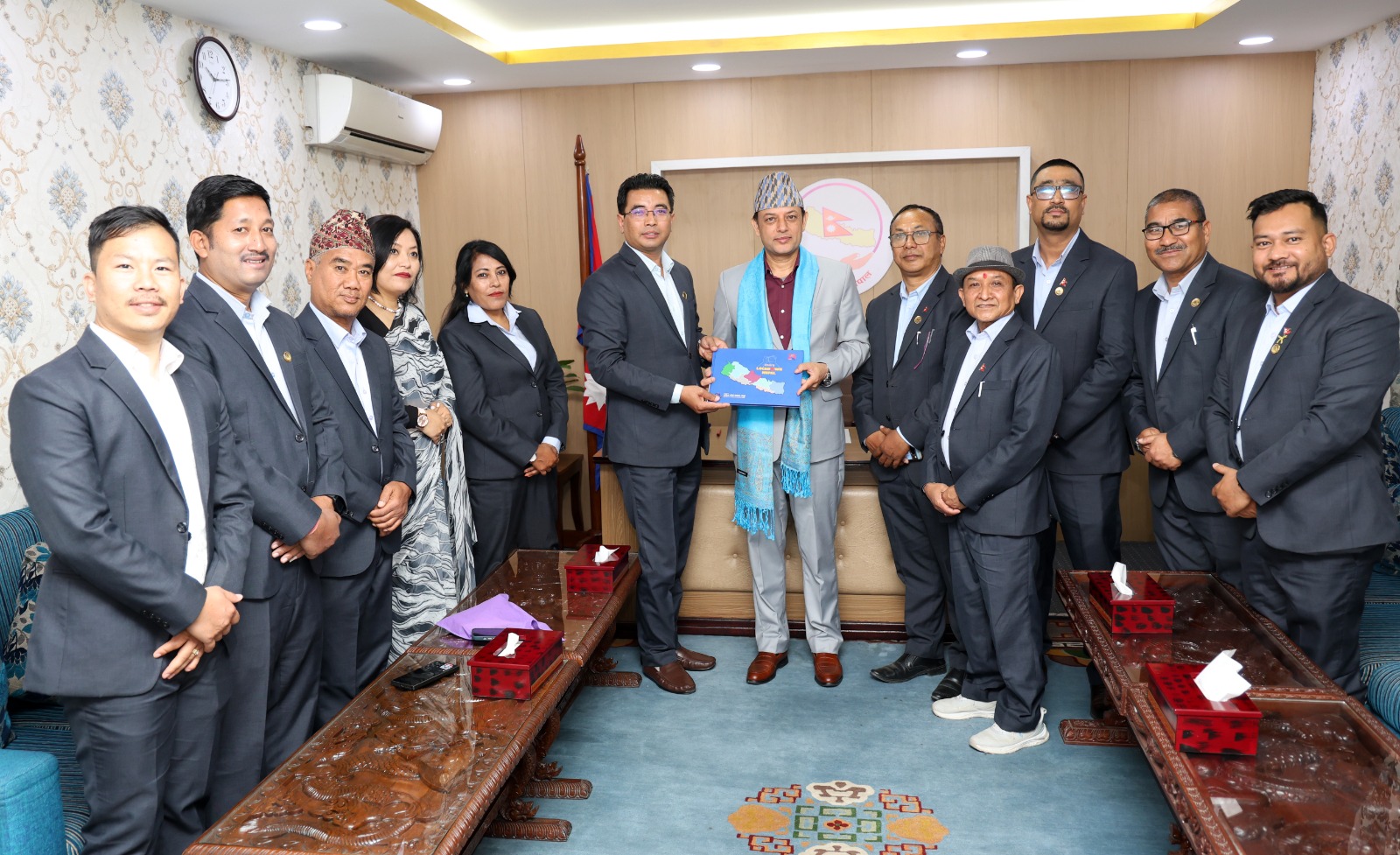 फोटो पत्रकार–सभामुख भेट, संसदीय रिपोर्टिङका समस्या उठाइयो