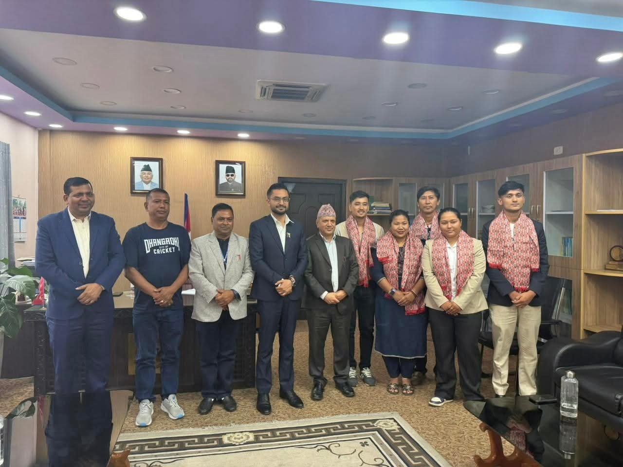 पूर्व राष्ट्रिय गोलकिपर विशाल श्रेष्ठ राखेपको उपाध्यक्ष नियुक्त