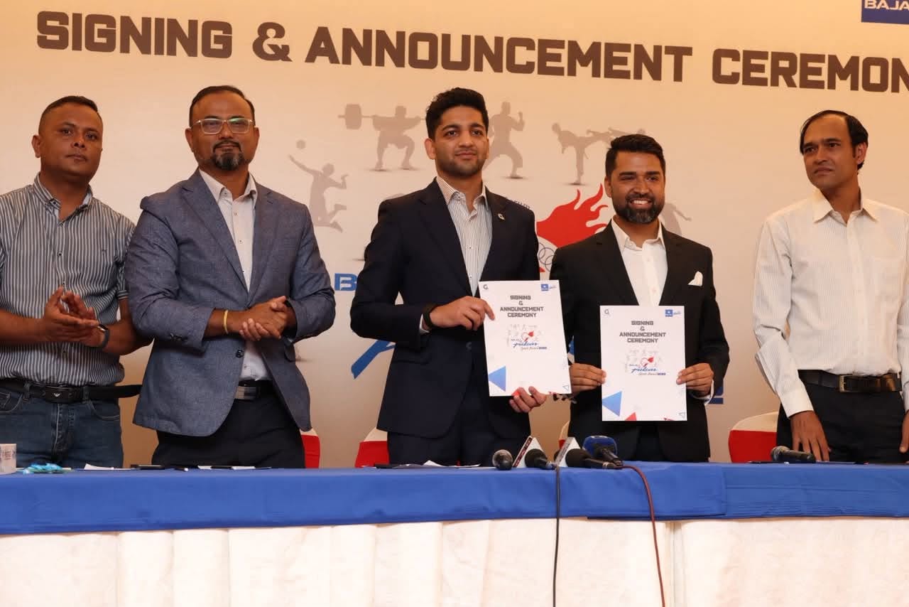 एनएसजेएफ पल्सर स्पोर्टस् अवार्ड भदौं १८ गते, गोल्छा ग्रुपसँग सम्झौता नविकरण