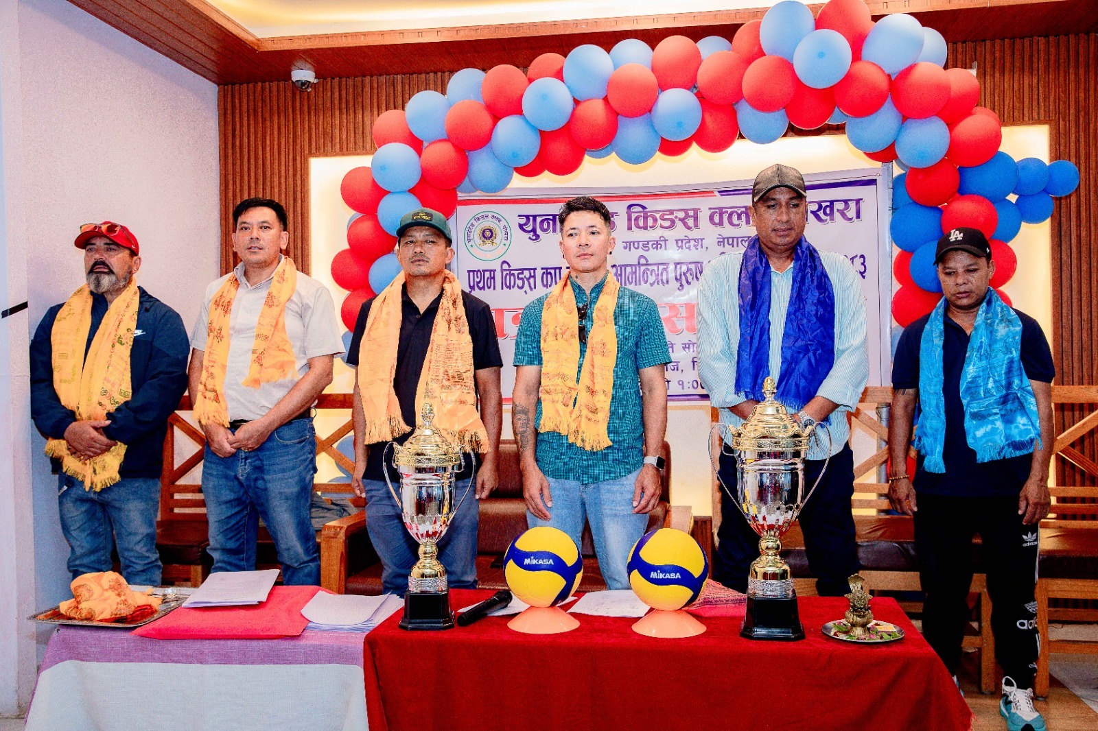 पोखरामा प्रथम किङ्स कप राष्ट्रिय आमन्त्रित पुरुष भलिबल हुँदै